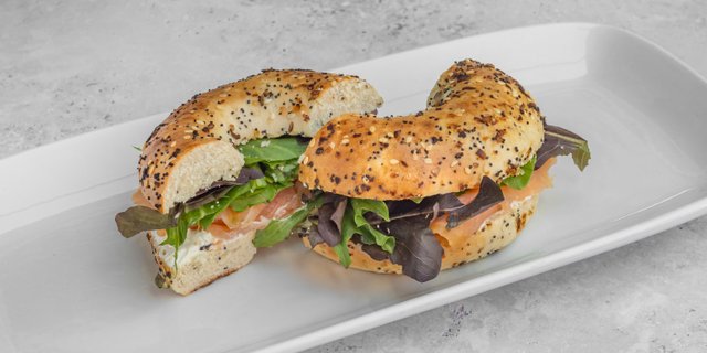 Smoked Salmon Bagel