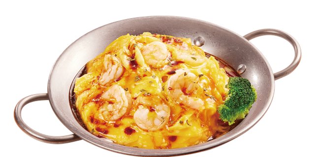 Omelet Over Rice