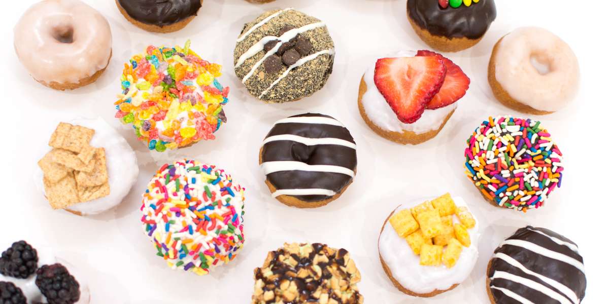 Our mini donuts are dressed to impress. Whether you're looking for classic glazed or unique and exciting flavors, we offer everything needed to satisfy everyone's cravings. Give us a try for sweet, heavenly treats at your next event. - Humble Donut Co.