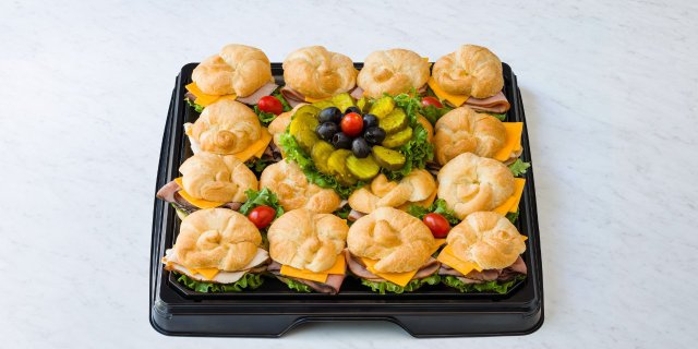 Mini Croissant Snack Square Platter