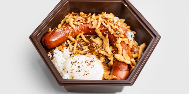 Sausage Curry Rice Bowl