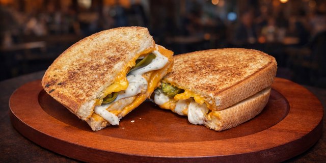 Jalapeño Popper Chicken Melt Sandwich