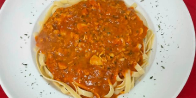 Linguine Red Clam Sauce