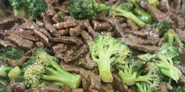 Beef & Broccoli Pan