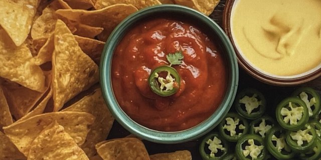Nachos Con Queso