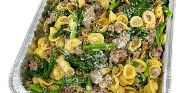 Orecchiette w/ Broccoli Rabe & Sausage