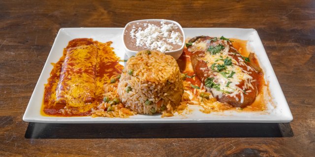 Enchilada & Chile Relleno