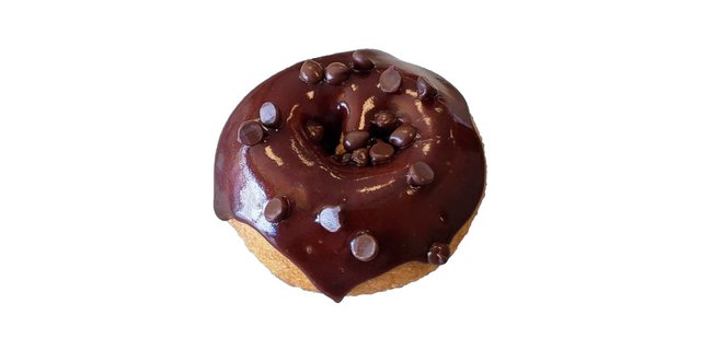 Choco Dip Choco Chip Donut