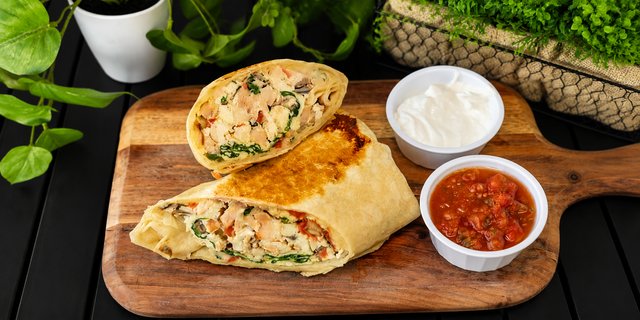 Slim’s Turkey Burrito