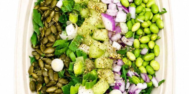 Arugula & Toasted Pumpkin Seed Salad Platter