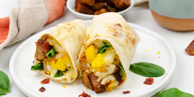 Breakfast Burrito & Fruit Bundle