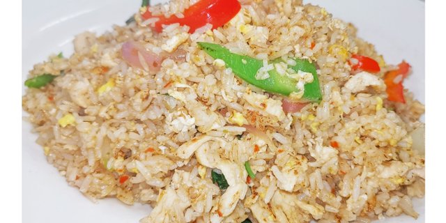 Basil Fried Rice Half Tray