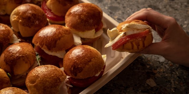 Mini Brioche Sandwiches