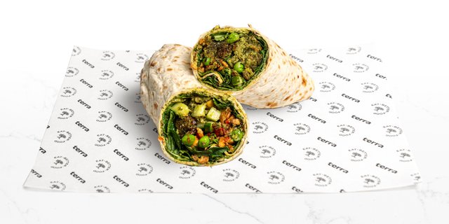 Plant Based Falafel Crunch Wrap