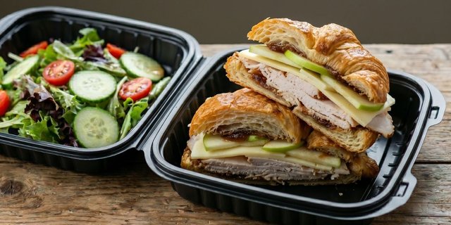 Roasted Turkey & Apple Sandwich Boxed Lunch