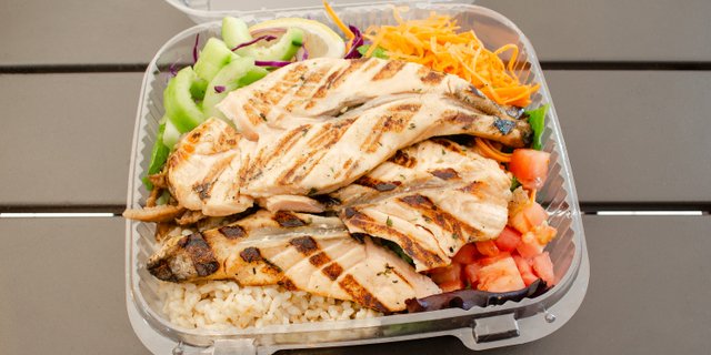 Grilled Salmon Entree