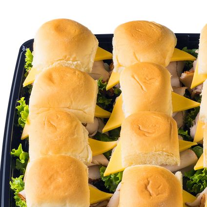 Mini Slider Snack Square Platter