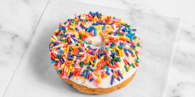 Sprinkle Cake Donut