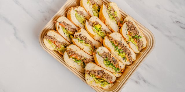 Lamb Torta Sandwich Platter