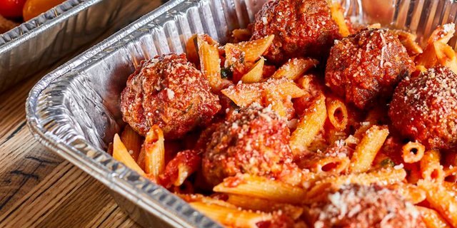 Penne & Meatballs