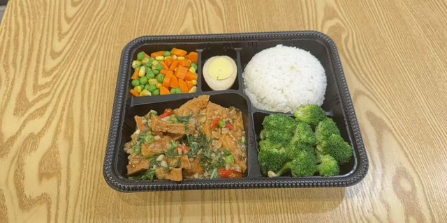 Fried Tofu Rice Box