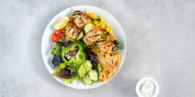 Shrimp Kabob Boxed Lunch