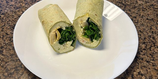 Spinach Florentine Wrap