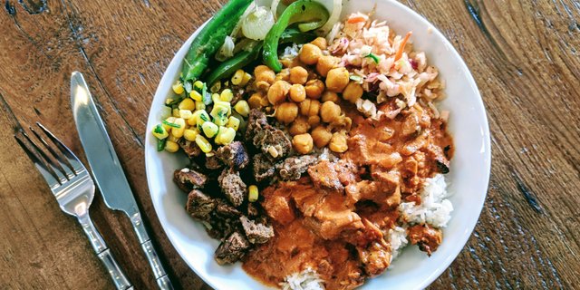 NaanStop Feast Rice Bowl