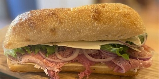 Ham & Swiss Sandwich