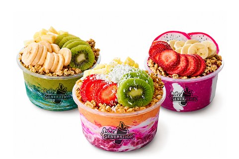 6-Pack Tropical Bowls