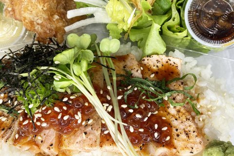 Samon & Ikura Don Bento Box