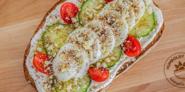 Labneh Board Toast