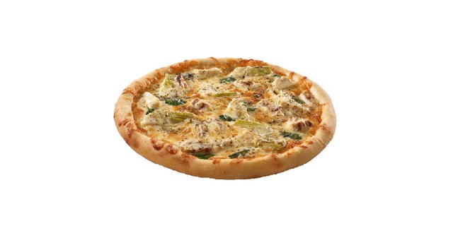 Gluten-Free Chicken Artichoke Pizza