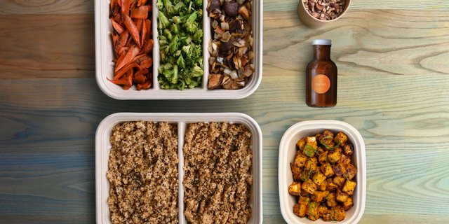 Build-Your-Own Teriyaki Bowl Bar