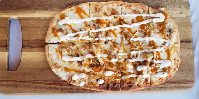 Blue Suede Shoes Flatbread