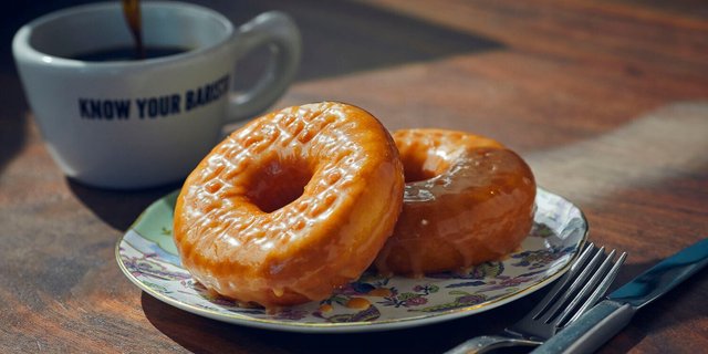 Assorted Glazed Donuts