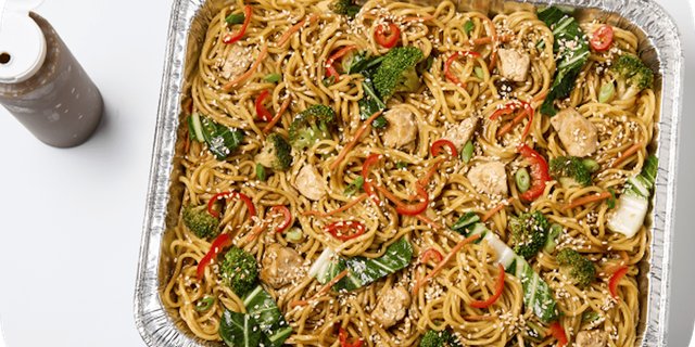 Ginger Scallion Stir-Fry Platter