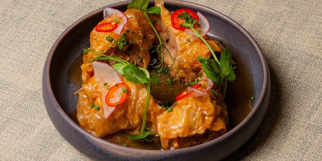 Golden Tofu Skin Roll