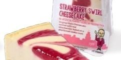Eli's Strawberry Swirl Cheesecake 4.50