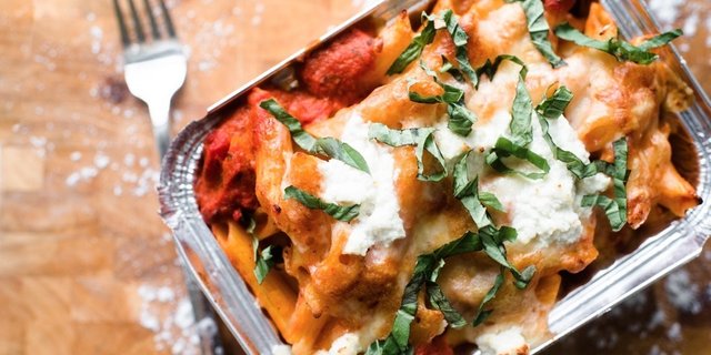 Baked Ziti Casserole Tray