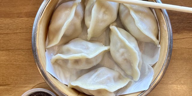 Crispy Pork & Cabbage Dumplings