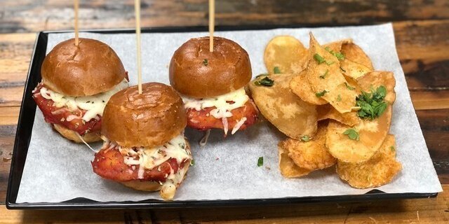 Chicken Parmesan Sliders
