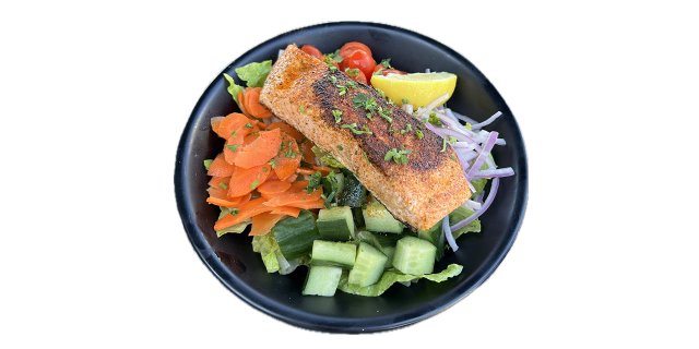 Grilled Salmon Salad