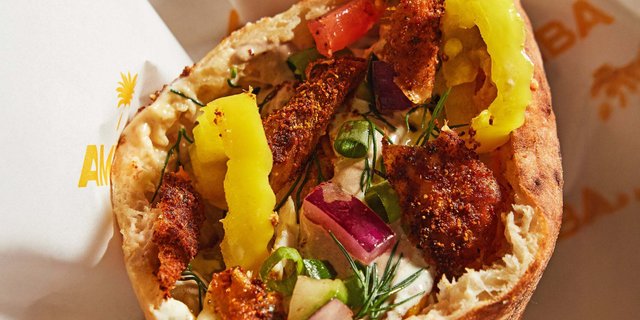 Chicken Shawarma Pita Sandwich