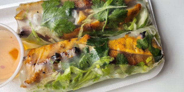 Grilled Chicken Rolls