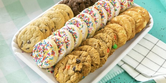 Frosted Cookie Tray