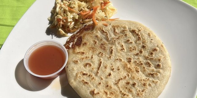 Chorizo & Cheese Corn Pupusas