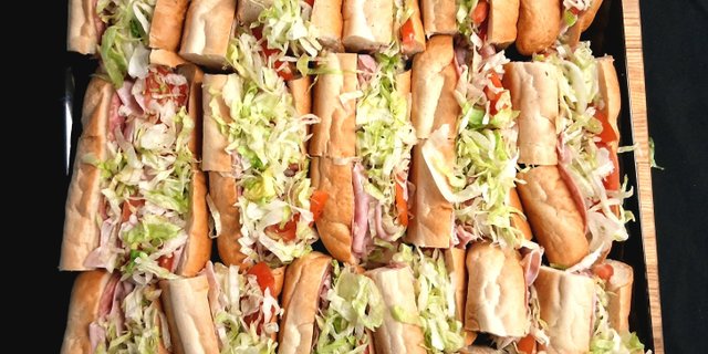 Large Cold Sub Platter