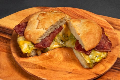 Breakfast Biscuit Sandwich