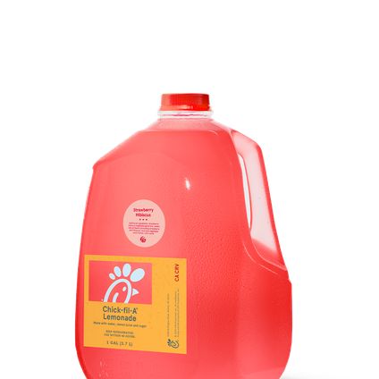 Gallon Strawberry Hibiscus Diet Lemonade